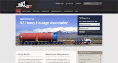 Desktop Screenshot of hha.org.nz